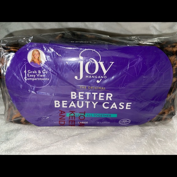 Joy Mangano Large BBC Leopard Beauty Case - Picture 8 of 8